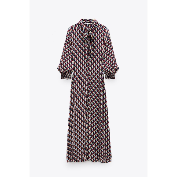 Zara maxi dress with neck ties - Picture 14 of 17